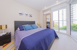Apartamento superluxo, 1 quarto, acesso à piscina, vista para o oceano | Vista do quarto
