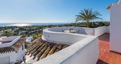 Villa Panorama – Oase mit Meerblick und privatem Pool, Mijas Costa