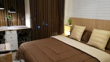 1 bedroom, desk, iron/ironing board, free WiFi