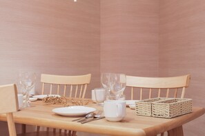 Apartment | In-room dining - at TENCHA 01 (Osaka)