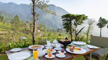 Opções para refeição ao ar livre