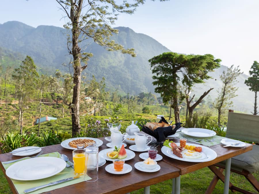 Restaurante al aire libre