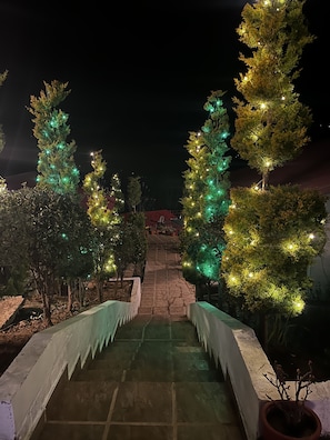 Utsikt fra overnattingsstedet