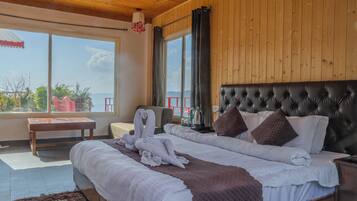 Royal-feriehus | Egyptiske bomuldslagner, premium-sengetøj, Select Comfort-senge