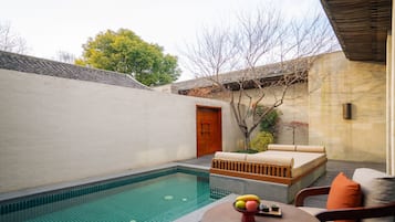 Pool Pavilion | Premium bedding, memory foam beds, free minibar, in-room safe