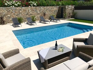 Piscine chauffée