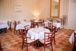 Middag serveras