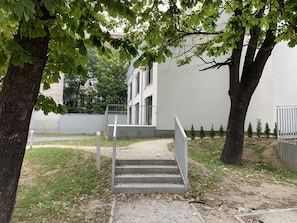 Interior entrance