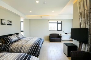 四人房, 海景 | 免费 WiFi、床单