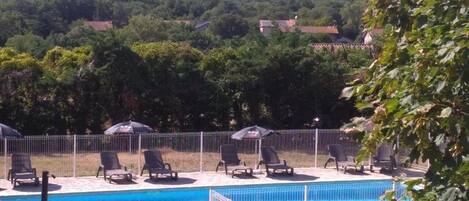 Seasonal outdoor pool