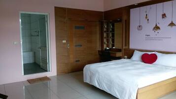 Standard Double Room | Bathroom | Shower, free toiletries, hair dryer, slippers