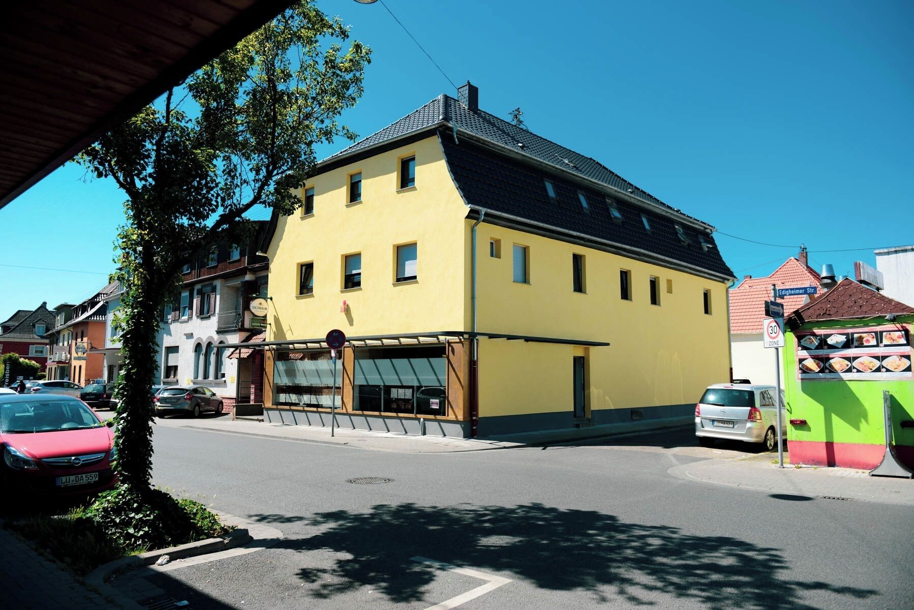 Fassade der Unterkunft
