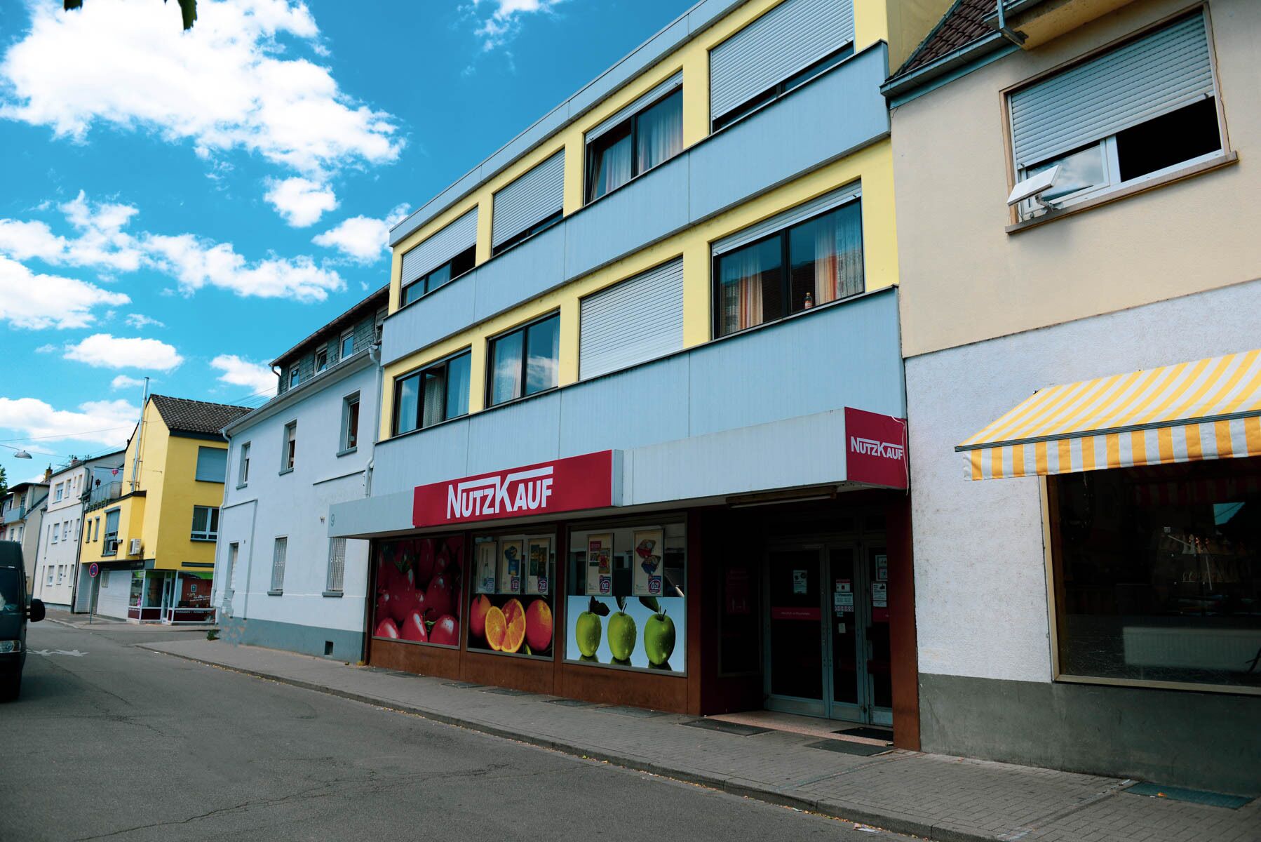 Fassade der Unterkunft