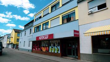 Fassade der Unterkunft