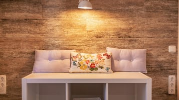 Dobbeltværelse | 1 soveværelse, individuelt design, individuel indretning, skrivebord