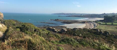 بالقرب من الشاطئ