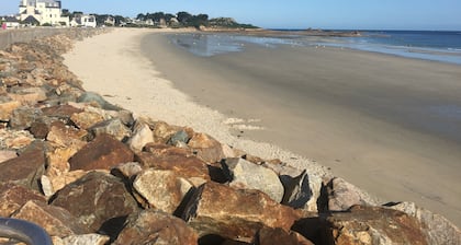 Bord de mer, plage de Primel Ă pied - Maison tout confort 3* avec grand jardin