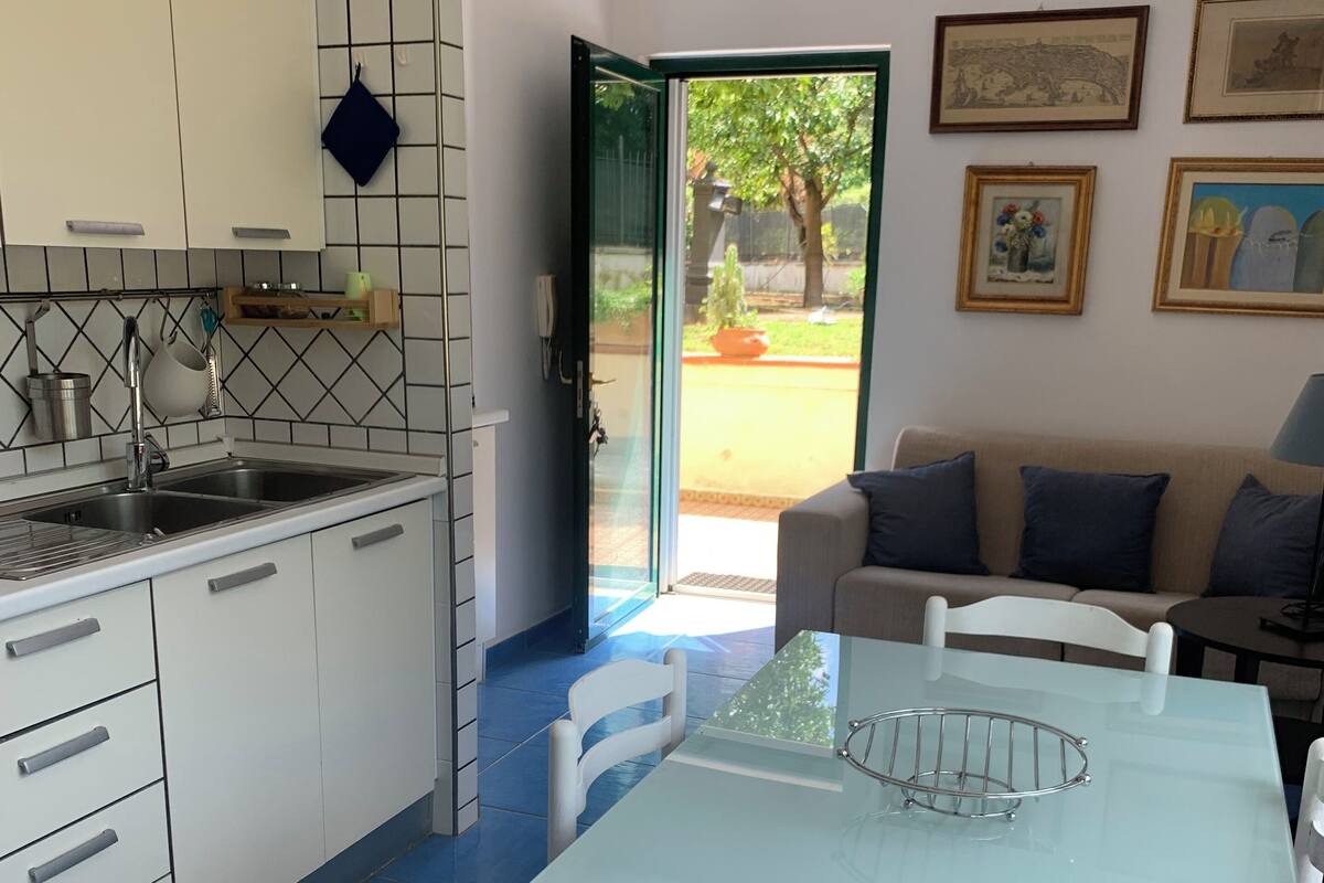 Desk, blackout curtains, iron/ironing board (on request)