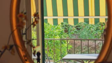 Camera doppia (GREEN) | Una scrivania, tende oscuranti, ferro/asse da stiro