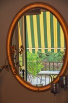 Double Room (GREEN) | Desk, blackout drapes, iron/ironing board, cribs/infant beds