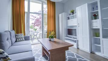 Classic Apartment | Individually decorated, individually furnished, iron/ironing board
