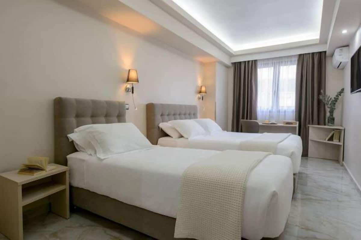 1 slaapkamer, hypoallergeen beddengoed, een minibar