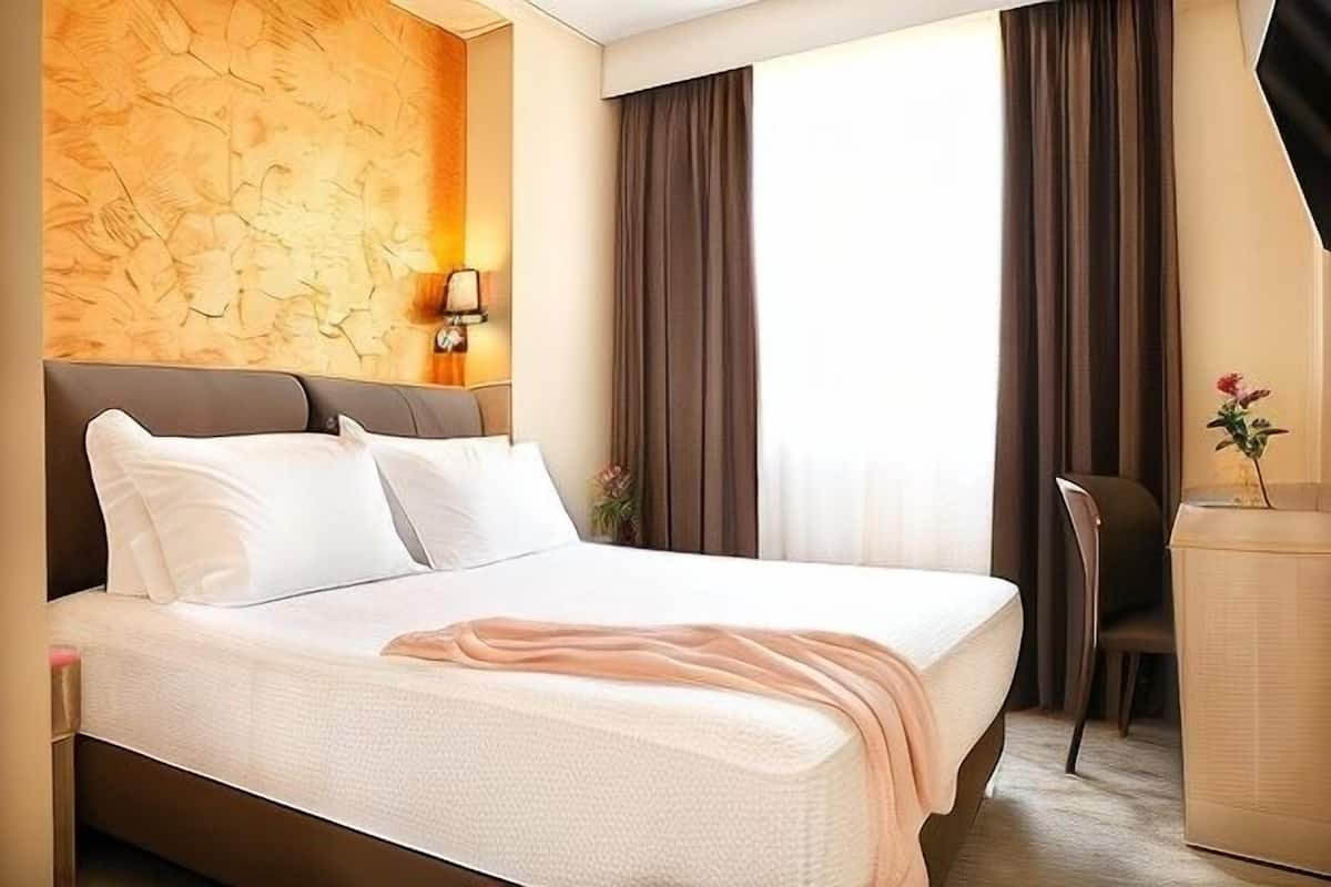 1 slaapkamer, hypoallergeen beddengoed, een minibar