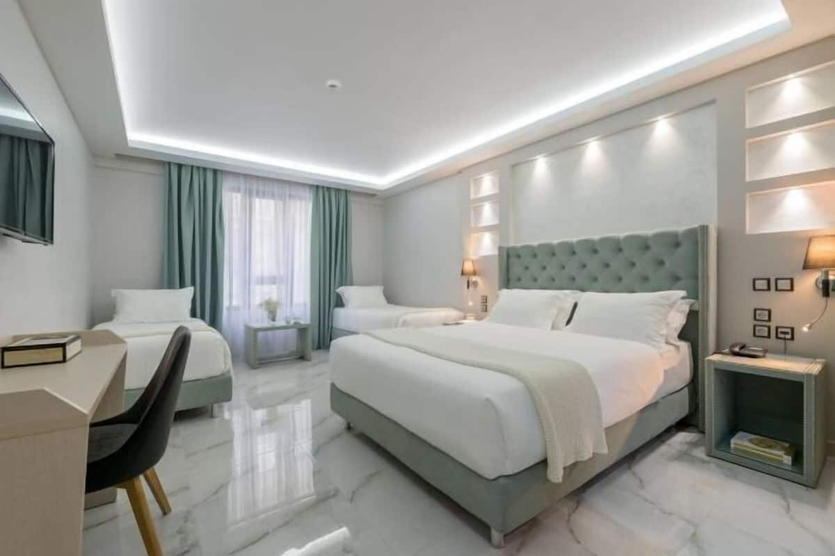 1 slaapkamer, hypoallergeen beddengoed, een minibar
