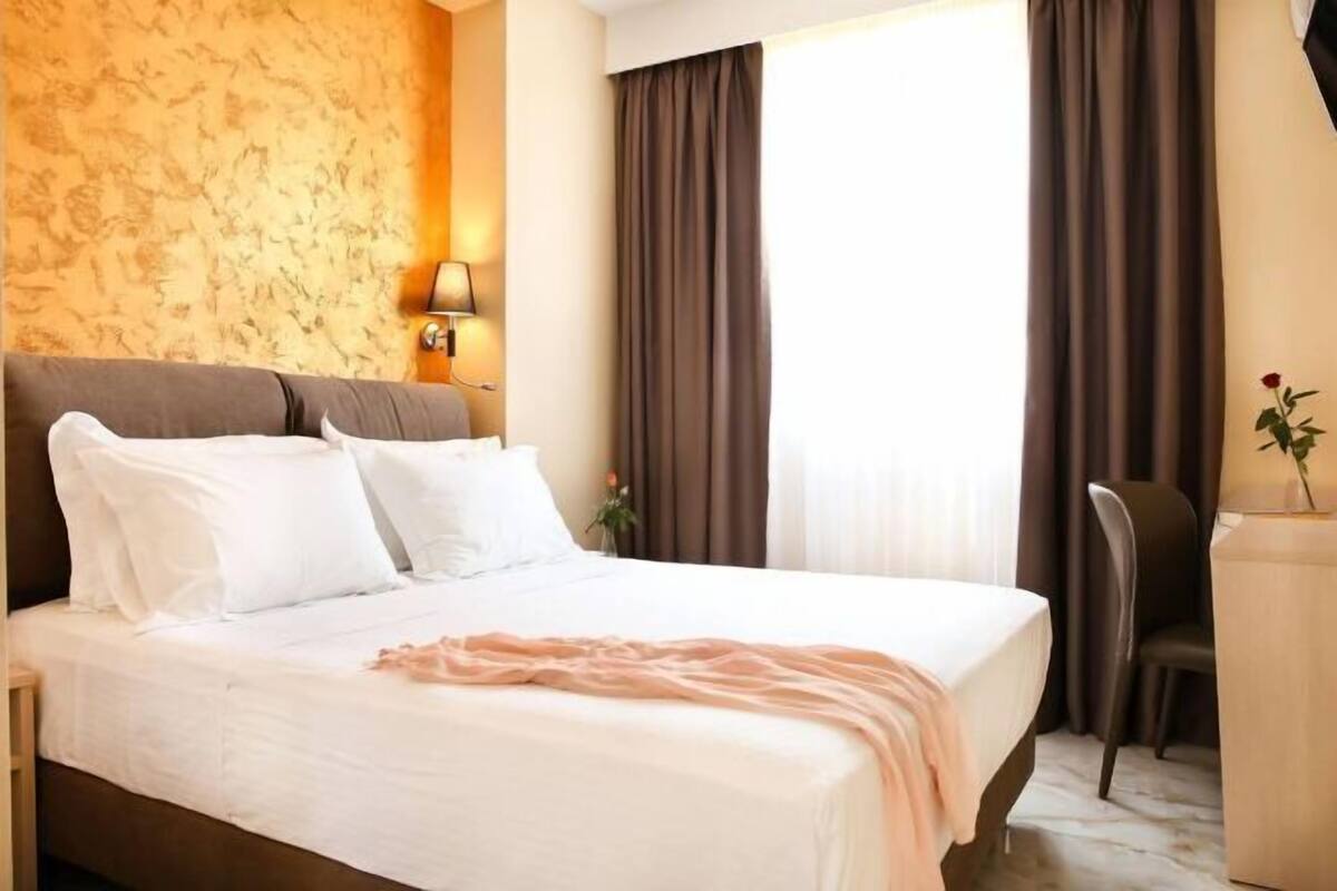 1 slaapkamer, hypoallergeen beddengoed, een minibar