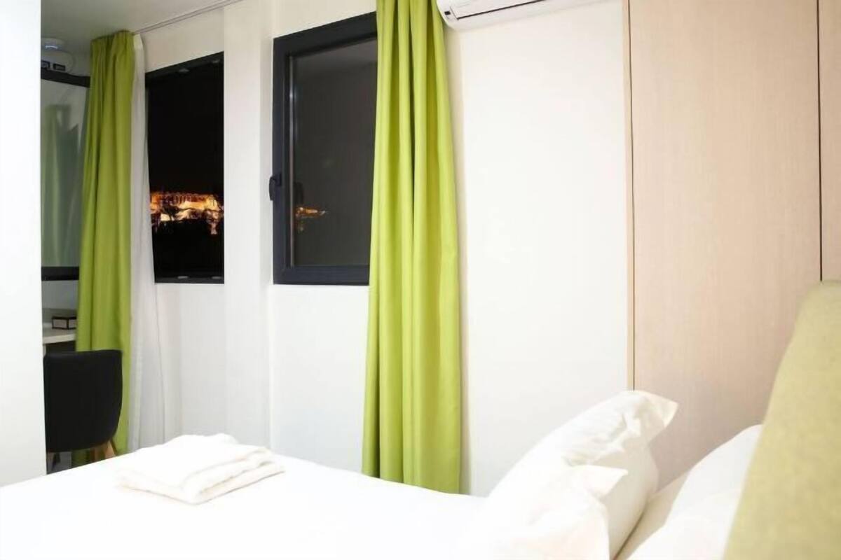 1 slaapkamer, hypoallergeen beddengoed, een minibar