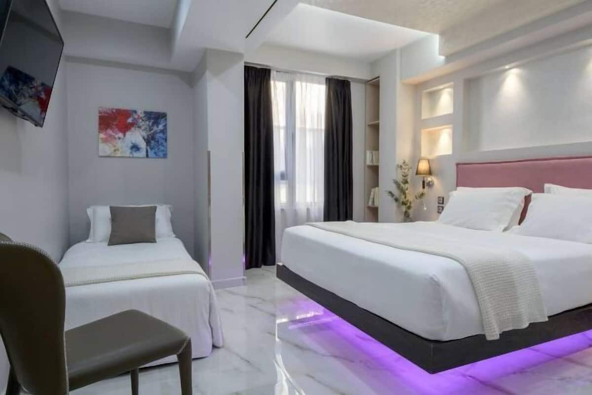 1 slaapkamer, hypoallergeen beddengoed, een minibar