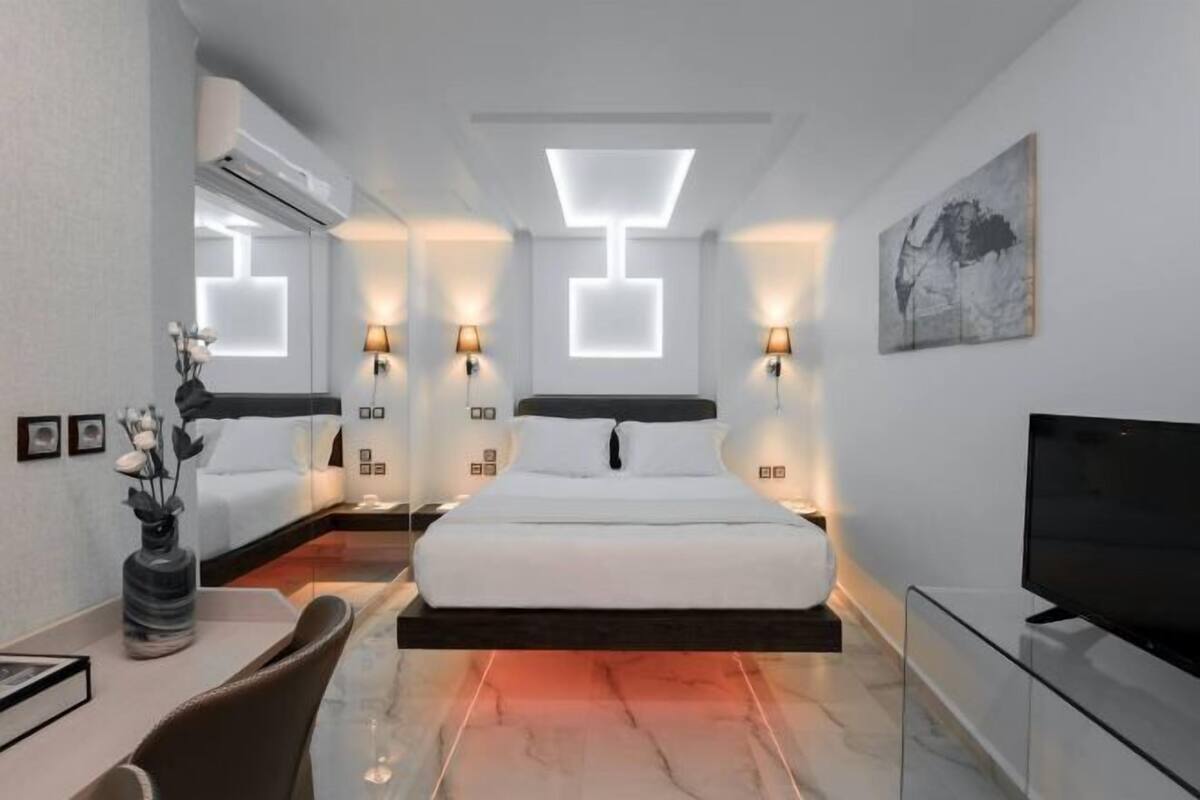1 slaapkamer, hypoallergeen beddengoed, een minibar