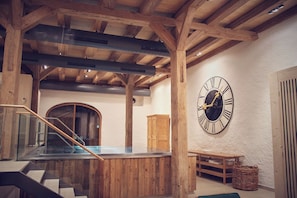 Sauna, bain à remous, hammam