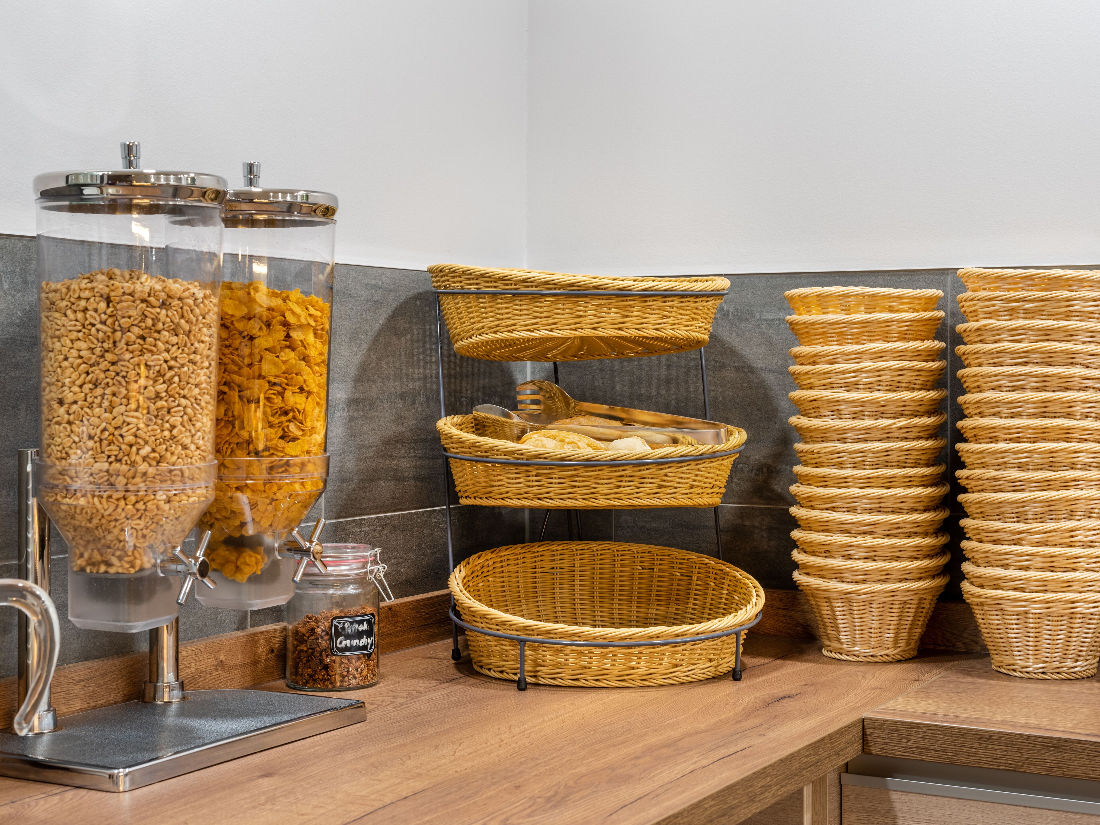 daily buffet breakfast (eur 7.00 per person)