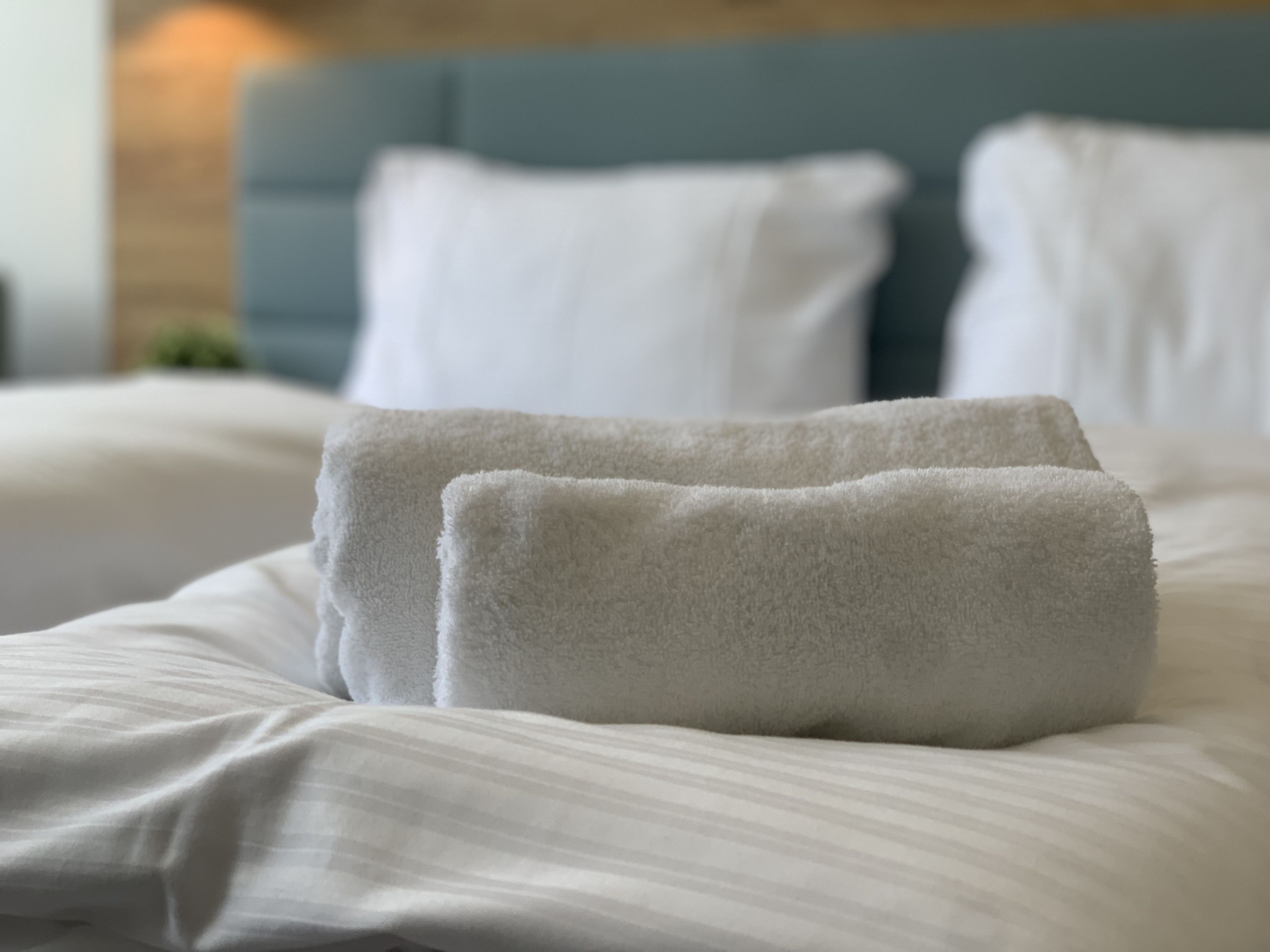 blackout curtains, soundproofing, cots/infant beds, free wifi