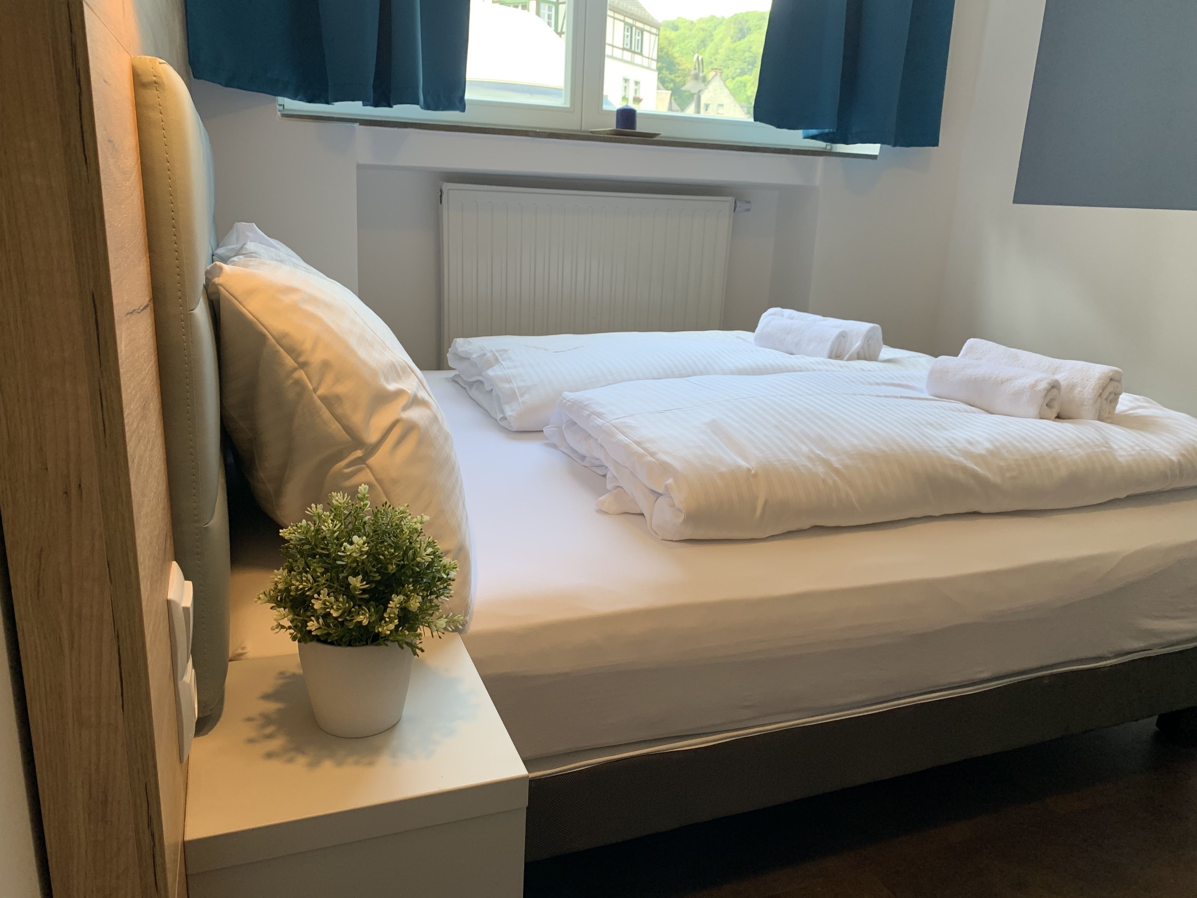 economy double room | blackout curtains, soundproofing, cots/infant beds, free wifi