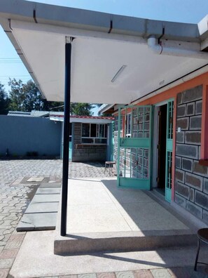 Interior entrance