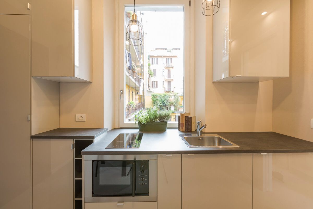 Studio | Private kitchen | Fridge, oven, stovetop, espresso maker