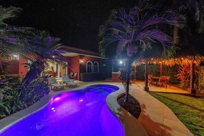 Alberca al aire libre 