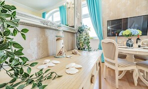 Deluxe Apartment | Down duvets, blackout curtains, iron/ironing board, free WiFi - Baltic-Apartments - Willa Carmen (Swinoujscie)