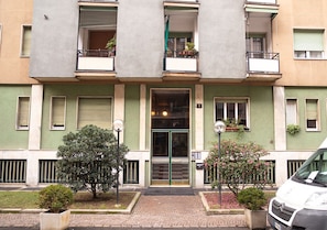 Fassade der Unterkunft