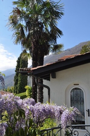 Exterior detail - Romantic Studio with magnificent View of Lago Maggiore & Alps (Ronco sopra Ascona)