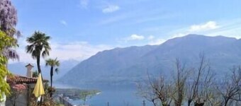 Romantic Studio with magnificent View of Lago Maggiore & Alps