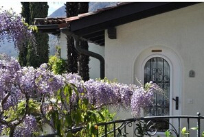 Exterior detail - Romantic Studio with magnificent View of Lago Maggiore & Alps (Ronco sopra Ascona)
