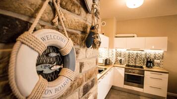 Apartment | Individuell dekoriert, individuell eingerichtet, Verdunkelungsvorhänge