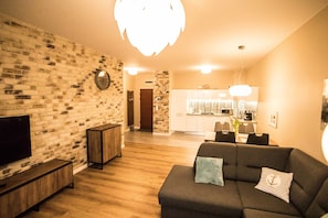 Apartment | Individuell dekoriert, individuell eingerichtet, Verdunkelungsvorhänge