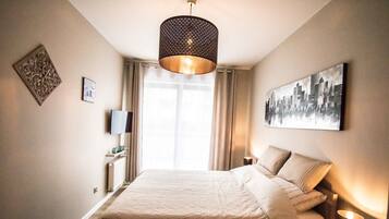 Apartment | Individually decorated, individually furnished, blackout drapes