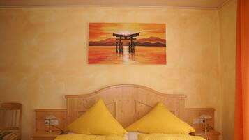 Habitación panorámica doble | Wifi gratis y ropa de cama