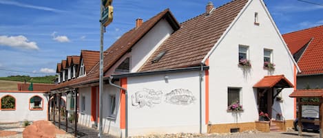 Fassade der Unterkunft