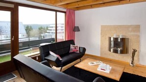 Apartment, 1 Bedroom, Balcony | Living area | Flat-screen TV - Apartment Alpina (Winterberg)